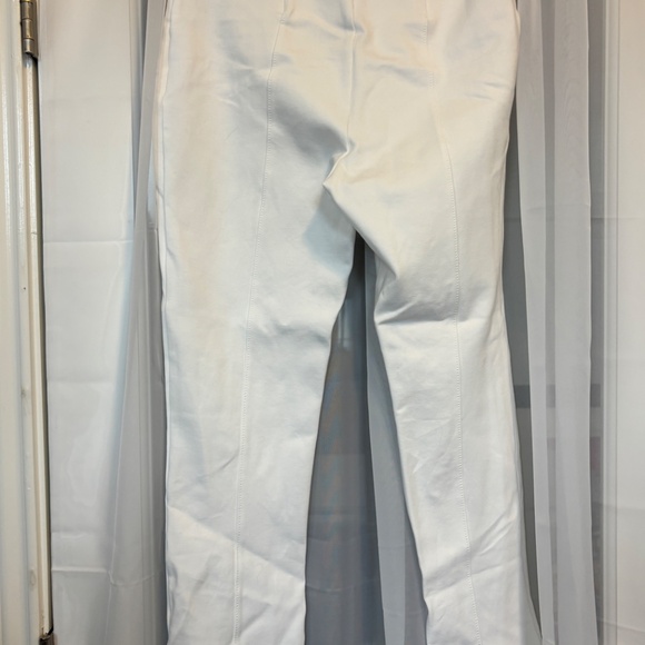 Slim Factor by Investments - White Ankle Pants - Picture 2 of 9